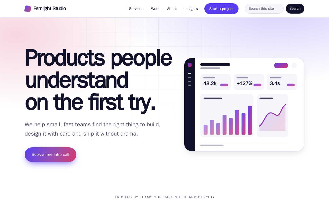 Fernlight Studio, a consultancy